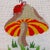 Mid-Century Modern 1960’s Mushroom Needlepoint, Framed. For Sale - Image 3 of 7