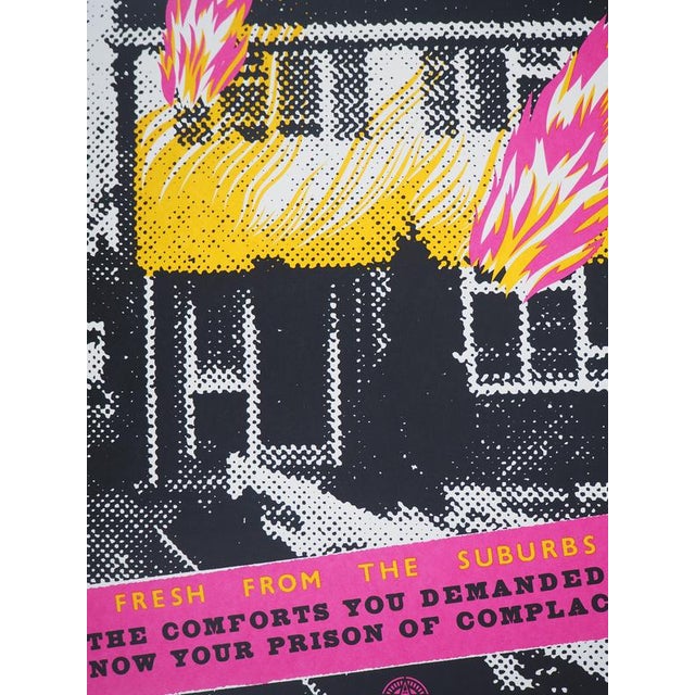 Contemporary Shepard Fairey, Suburbain Pressure, Screenprint For Sale - Image 3 of 6
