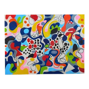 Noted Desert Artist Gary Janis 2023 Abstract