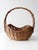 Farmhouse Vintage Willow Gathering Basket For Sale - Image 3 of 12