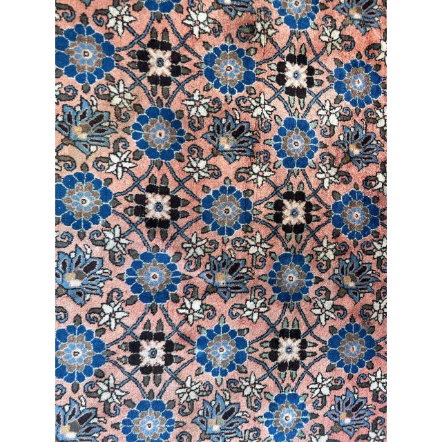 Large Vintage Fine Varamin Rug, 1970s For Sale - Image 6 of 18