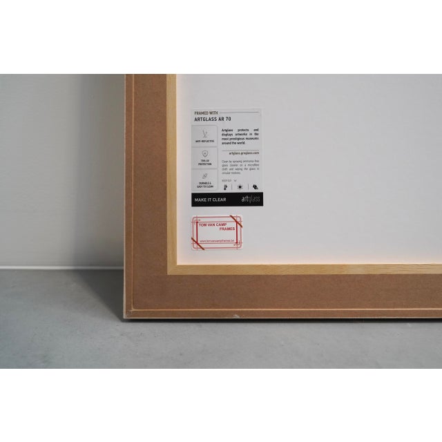 Black Jan Burssens, Composition, 1960, Oil on Board For Sale - Image 8 of 9