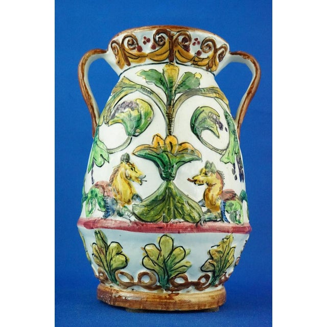 20th Century Ceramic Vase by the Civita Castellana Factory, Italy, 1920s For Sale - Image 16 of 18