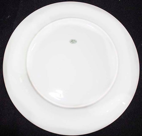 Apilco Classic Whiteware Porcelain Dinner Plates Made in France