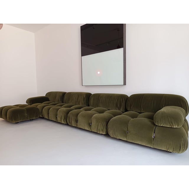 Modular Sofa by Mario Bellini for B&B Italia, 1970s, Set of 5 For Sale - Image 6 of 12