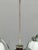 White Czech Art Deco Chandelier with Four Opaline Glass Shades, 1930s For Sale - Image 8 of 15