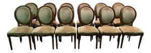Louis XVI Chairs, Set of 12