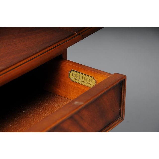 English Side Table in Mahogany For Sale - Image 11 of 18
