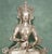 Tibetan Silvered Metal Buddhist Deity Figure on Lotus Base 20th Century An impressive and beautifully detailed Tibetan or...