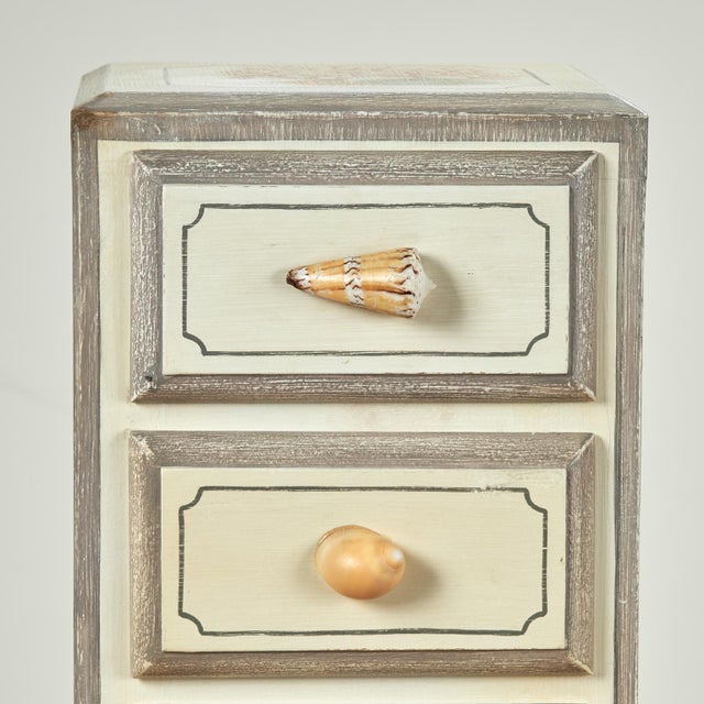 Vintage Ocean Inspired Tall Chest by Maitland Smith For Sale - Image 11 of 12