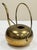 Vintage Sculptural Brass Watering Can For Sale - Image 4 of 7