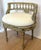 Vintage French Style Vanity Stool For Sale - Image 11 of 17