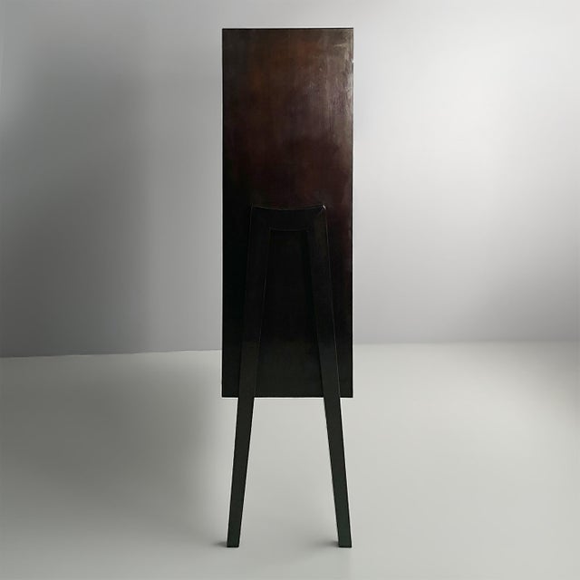 Mid-Century Modern Mid-Century Modern Italian Wooden Bar Cabinet, 1950s For Sale - Image 3 of 14