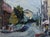 1980s City Landscape Urban Antique Oil Painting Original Soviet Art Ukrainian Artist Weaver 35-48 For Sale - Image 4 of 6