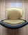 1980s Solid Mahogany Dining Table With Crushed Velvet Chairs For Sale In Chicago - Image 6 of 11