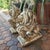 Antique Cast Stone Lion Garden Statues - A Pair For Sale - Image 10 of 12