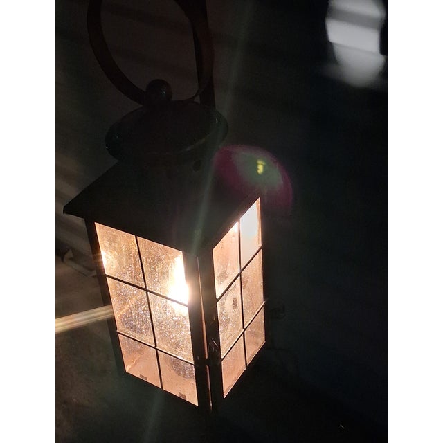 1960s Vintage Gothic Revival Corbett Lighting Inc Wall Lantern Sconces - Set of 5 For Sale - Image 5 of 12