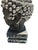 Late 20th Century Cement Nepalese Statue Buddha Head For Sale - Image 10 of 10