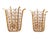 Austria Faceted Crystals & Brass Wall Sconces from Bakalowits, 1960, Set of 2 For Sale - Image 10 of 11