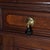 Antique Walnut & Burl Drop Front Desk With Teardrop Pulls C1880 For Sale - Image 6 of 16