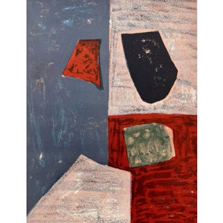 Serge Poliakoff, Composition, 1958, Original Lithograph For Sale