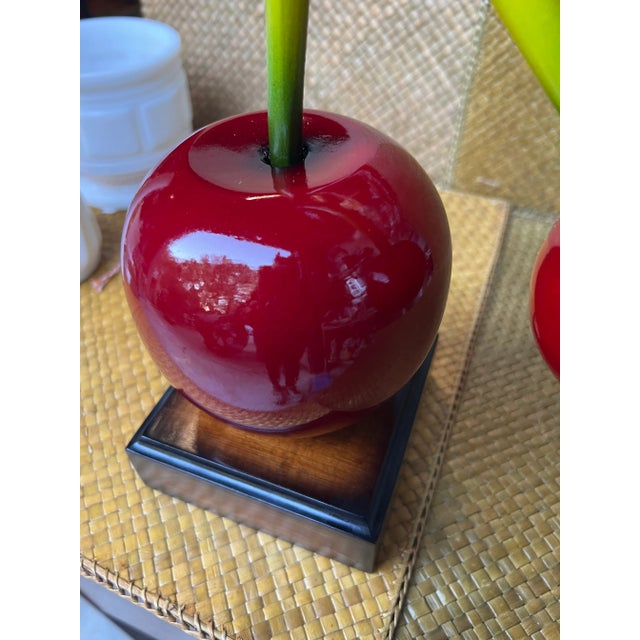 1990s Wooden Cherry Table Centerpiece For Sale In Atlanta - Image 6 of 9