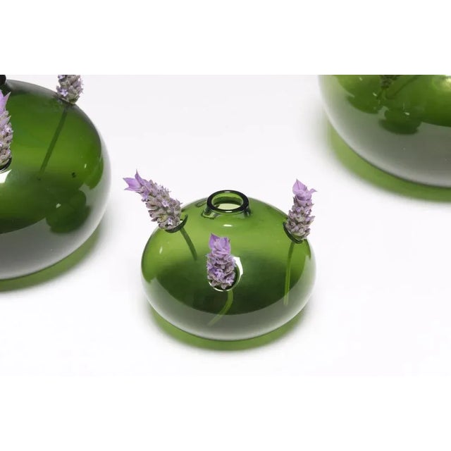 Michael Bang Cave Vases for Holmegaard, 1965, Set of 4 For Sale - Image 10 of 13