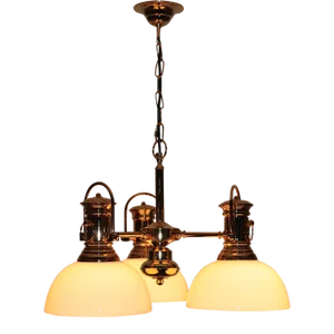 1990s Maritime Nostalgia Inspired Ship Pendant Lamp