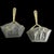 Art Deco Bronze Wall Sconces from Noverdy, 1930s, Set of 2 For Sale - Image 4 of 10