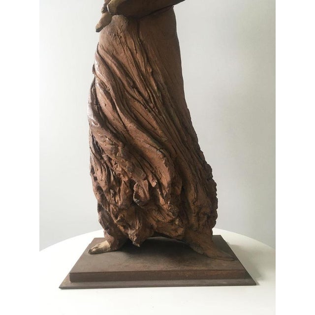 2000 - 2009 Vintage Italian Bronze Sculpture by Ugo Riva Dove Vai, 2006 For Sale - Image 5 of 18