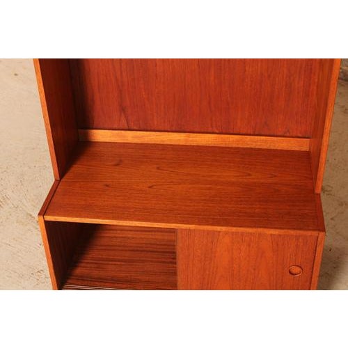 Mid-Century Modern Danish Teak Bookcase, 1960s For Sale - Image 10 of 12