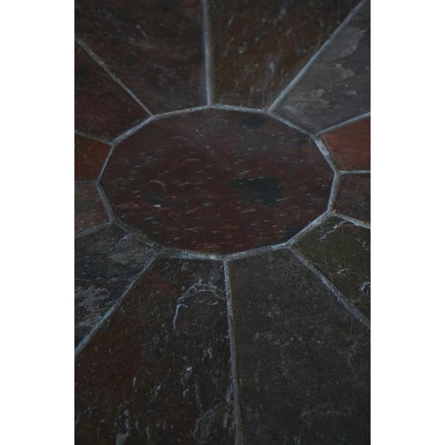 Mid-Century Modern Danish Low Coffee Table with Wood Frame and Ceramic Tile Top, 1960s For Sale - Image 10 of 11