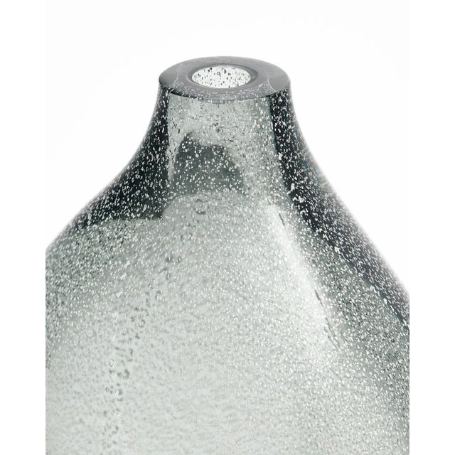 Silver Murano Glass Silver Voda Bottles For Sale - Image 8 of 9