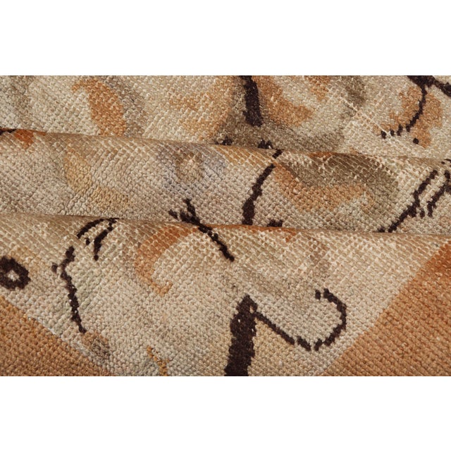 Vintage Turkish Oushak Rug With All-Over Floral Design - 3′3″ × 6′3″ For Sale - Image 11 of 12