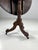 Brown Vintage Tilt Top Table For Sale - Image 8 of 12