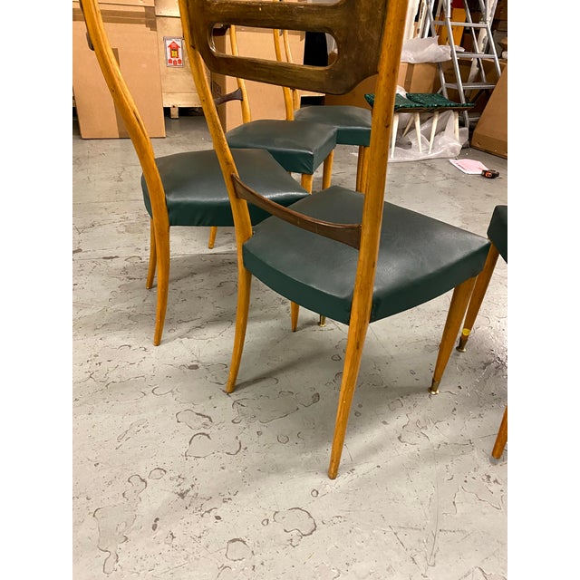 Vintage Dining Chairs Set of 3 For Sale In Chicago - Image 6 of 13