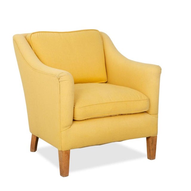 Fabric Chair in Yellow from Bielefeld Workshops For Sale - Image 17 of 17