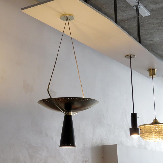 Brass Calice-18™ Pendant Light by Gallery L7 For Sale - Image 8 of 10