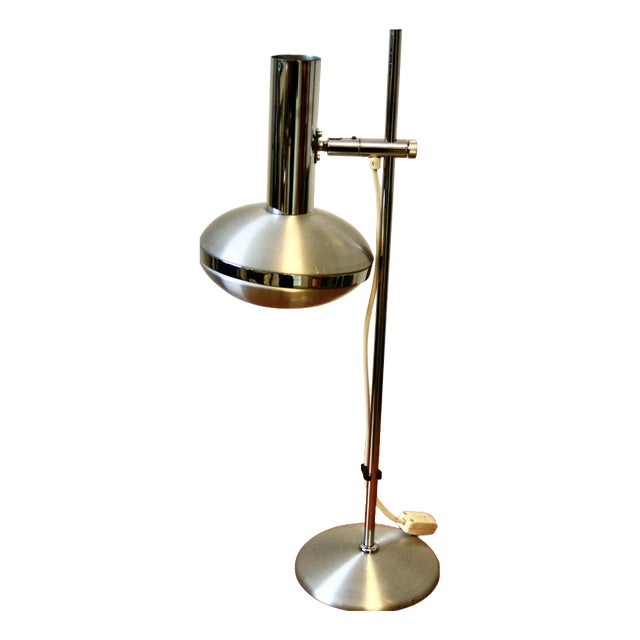 Space Age Table Lamp from Hustadt Leuchten, Germany, 1970 For Sale