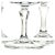 Chantilly Taille Beaugency Wine Glasses by Cristal d'Arques-Durand Set of 5 For Sale - Image 10 of 12