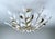 Vintage Floral Pendant Light from Vereinigte Werstaetten, 1950s For Sale - Image 13 of 18