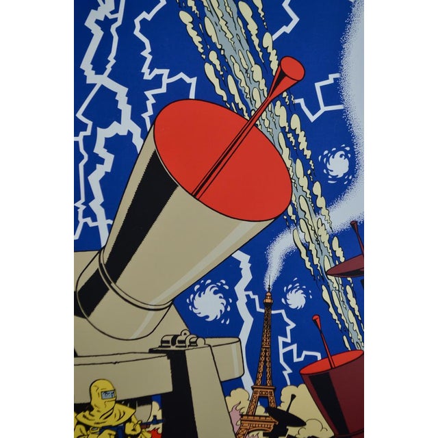 Edgar P. Jacobs, SOS Meteors, 1992, Serigraph For Sale - Image 14 of 15