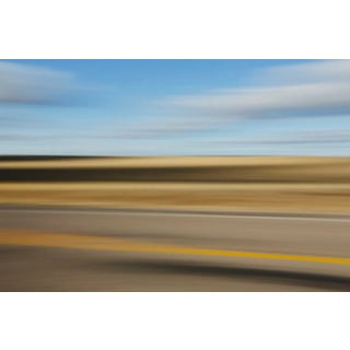 Mint Images, Blurred Road and Sky Abstract, Near Holbrook, Arizona, Photographic Paper For Sale