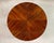 Art Deco Ralph Lauren Italian Mahogany Round Modern Drum Table For Sale - Image 3 of 18