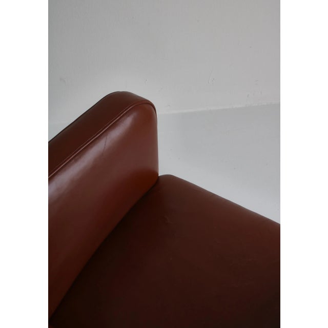 Danish Modern Easy Chair in Leather and Beech by Mogens Lassen for Fritz Hansen, 1940s For Sale - Image 9 of 18