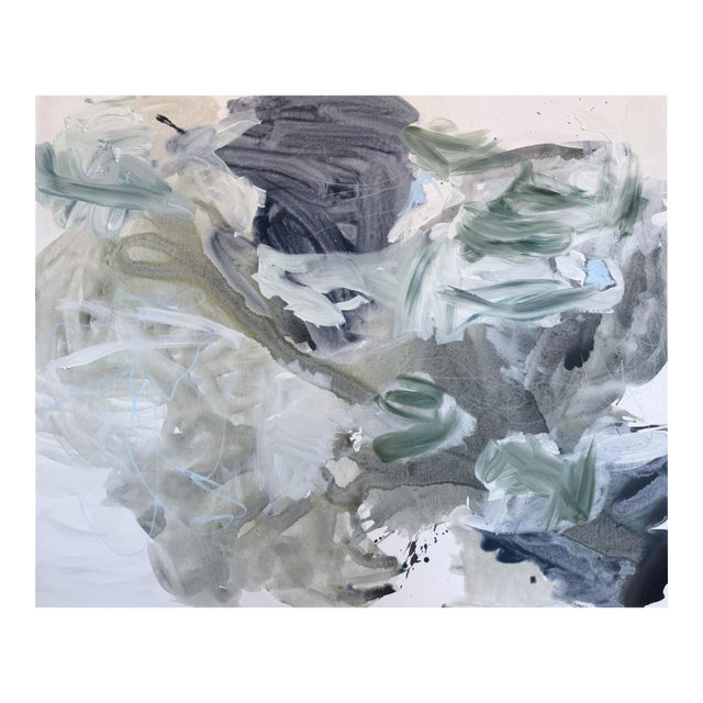 “Silver Sky” Original Painting by Hayley Morée For Sale