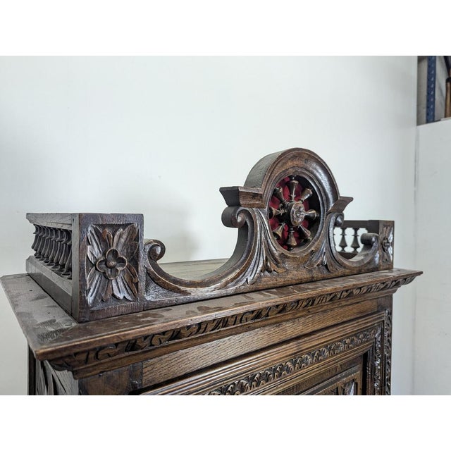 Breton Style Chestnut Cabinet For Sale - Image 5 of 8