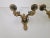 Hollywood Regency Bronze Swan Wall Sconces by Lucien Gau, 1960s, Set of 2 For Sale - Image 3 of 7