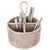 The tight weave of our rattan cutlery holder / caddy will allow you to take it anywhere and store not only your silverware...