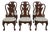 Set of 6 Baker Georgian Walnut Dining Room Chairs For Sale